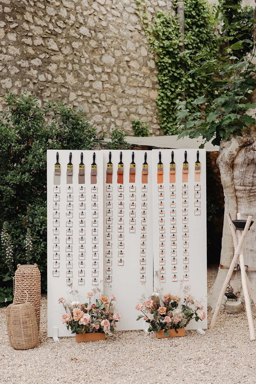 organisation et décoration de mariage moderne petit roulet en provence