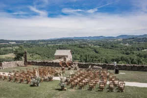 Terrasses de Majorac Bozouls - Lieu de mariage vue panoramique Aveyron - Artis Evénement Wedding Planner